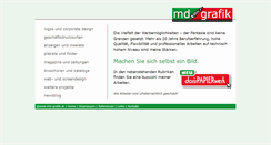 Desktop Screenshot of md-grafik.at